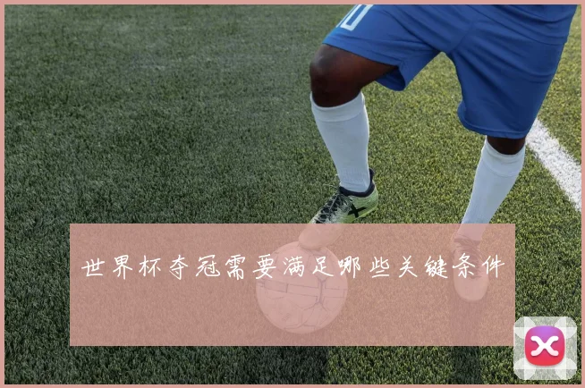 世界杯夺冠需要满足哪些关键条件